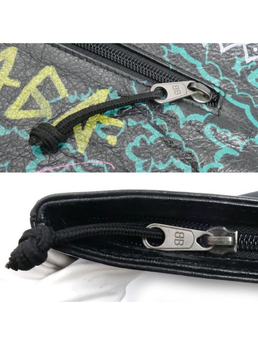 Balenciaga Graffiti Explorer Clutch Black - Picture 5 of 5